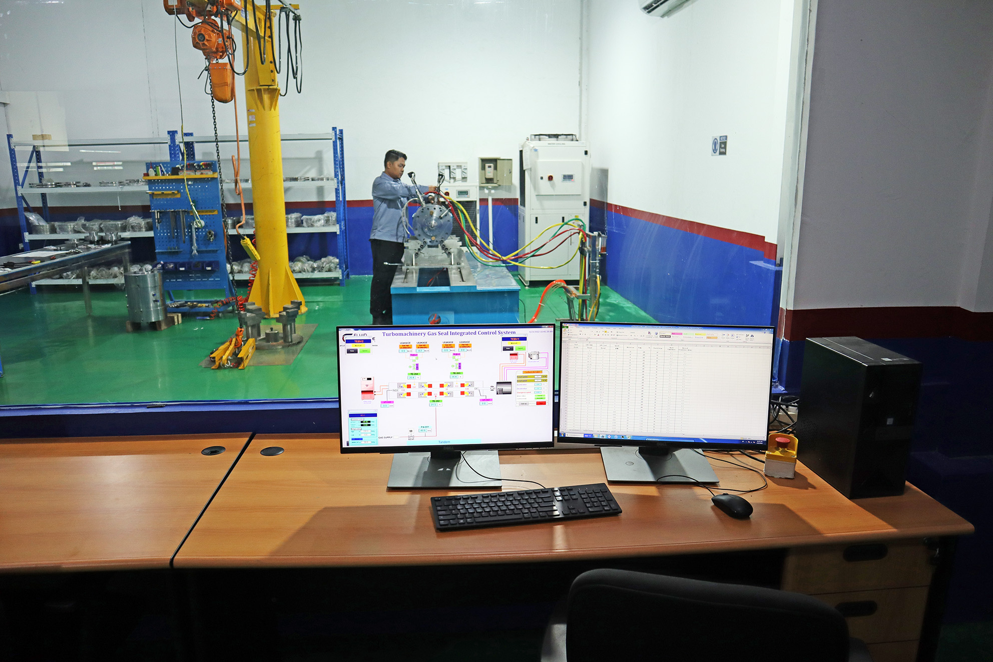 dynamic test rig
