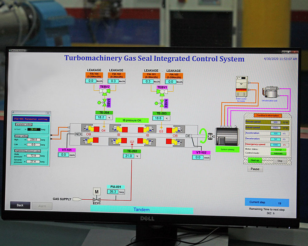 dynamic test rig